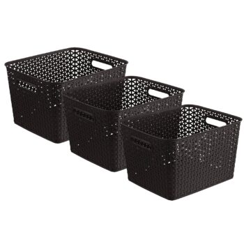 Bel Casa Royal Basket Large (Pack of 3) MultipurposeBest Amazon Deals Bel Casa Royal Basket Large (Pack of 3) MultipurposeBest Amazon Deals