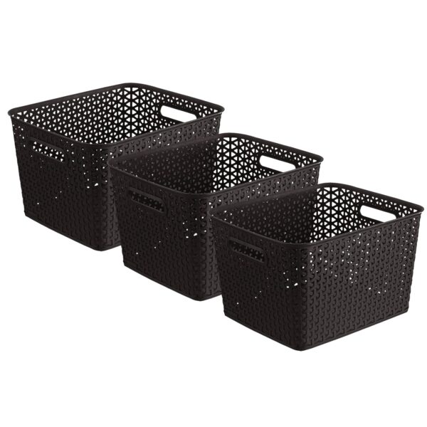 Bel Casa Royal Basket Large (Pack of 3) MultipurposeBest Amazon Deals