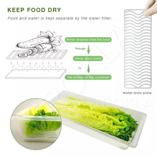 6pcs Fridge Storage Boxes Fridge Organizer with RemovableBest Amazon Deals