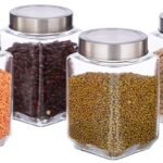 Amazon Brand - Solimo - Set of 6 Glass Jars - 650 ml -Best Amazon Deals Amazon Brand - Solimo - Set of 6 Glass Jars - 650 ml -Best Amazon Deals