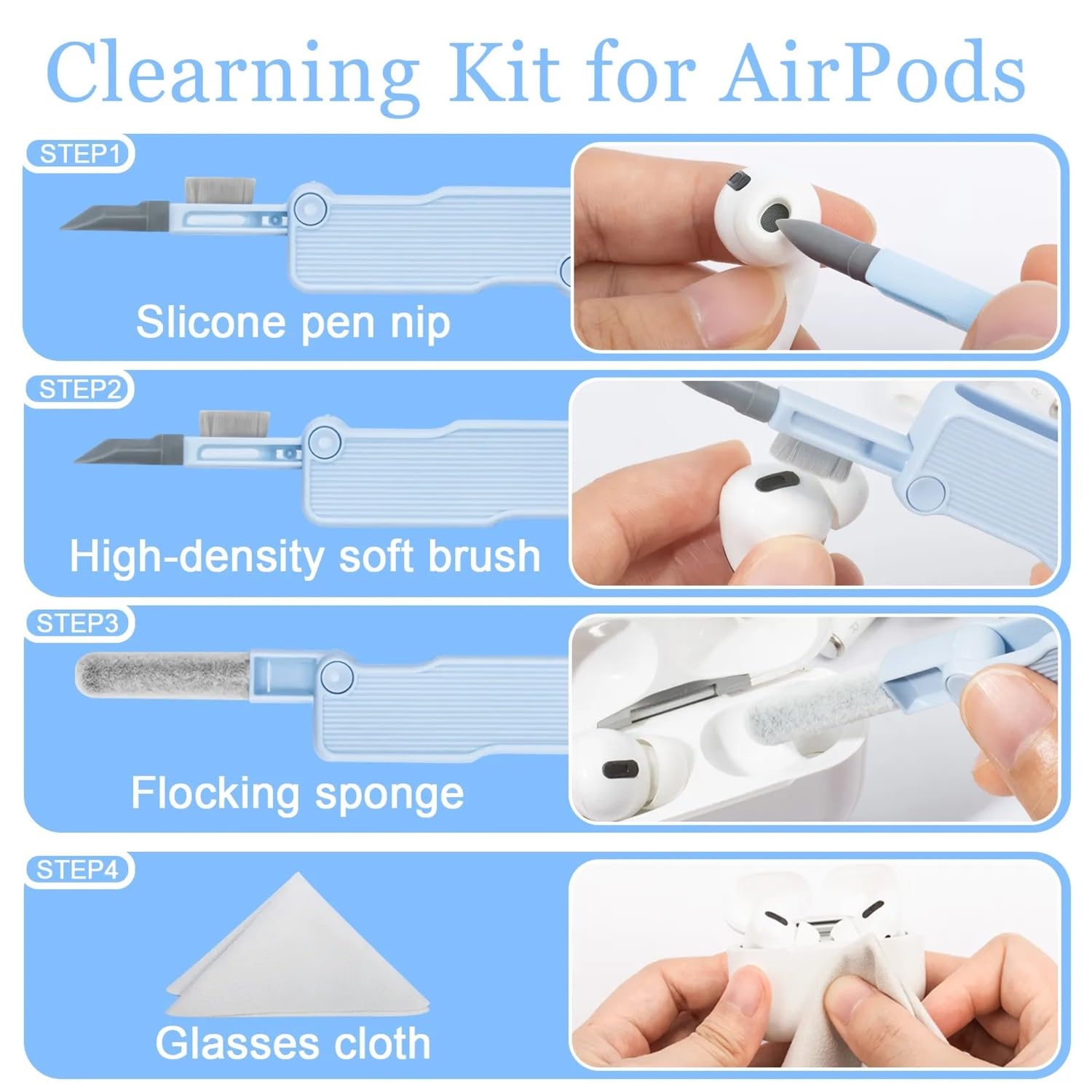 Elfora 7 in 1 Electronic Cleaner kit | Cleaning Kit forBest Amazon Deals