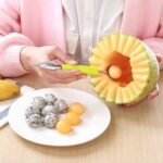 2 in 1 Watermelon Spoon,Double-Headed Fruit CarvingBest Amazon Deals