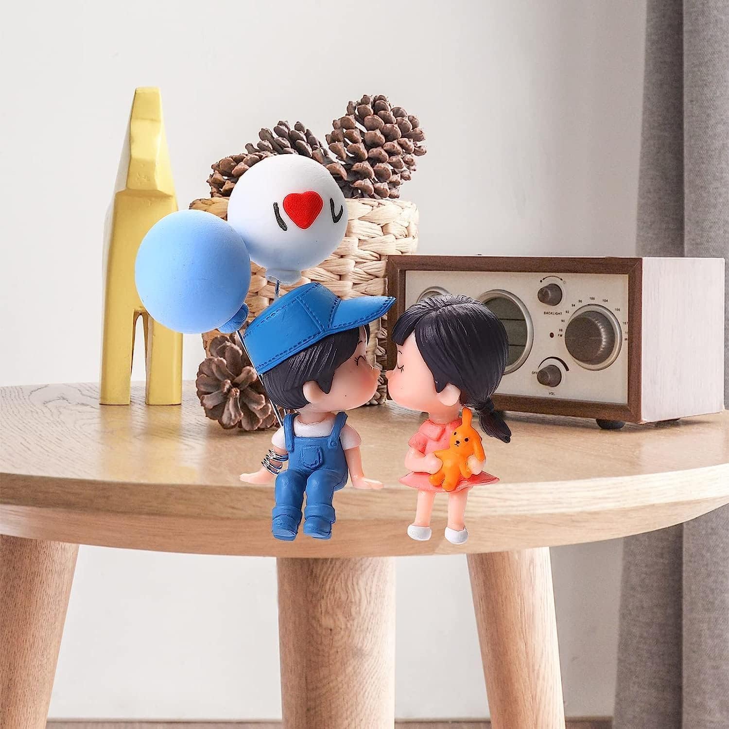 Car Dashboard Accessories Cute Cartoon Couples ActionBest Amazon Deals
