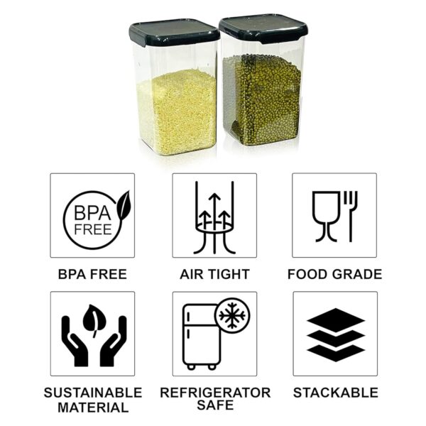 VOLTURI Air Tight Containers for Kitchen Storage (Pack ofBest Amazon Deals