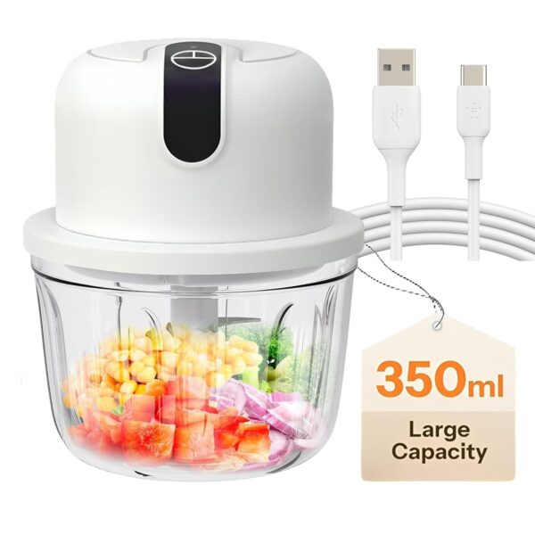 Nik Case 1Y Warranty Electric Chopper, 350ML RechargeableBest Amazon Deals Nik Case 1Y Warranty Electric Chopper, 350ML RechargeableBest Amazon Deals