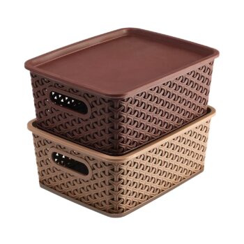 Kuber Industries Plastic 2 Pieces Extra Small SizeBest Amazon Deals