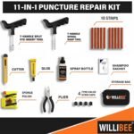 WILLIBEE 11-in-1 (Pack of 10 Strips) Tubeless TyreBest Amazon Deals