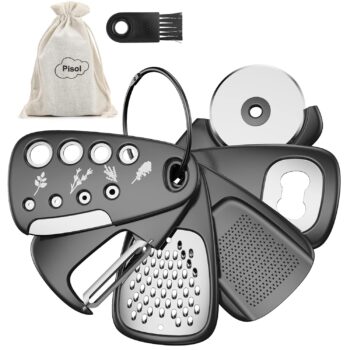 Pisol Kitchen Unique Gadgets Set 6 Pieces, Space Saving,Best Amazon Deals