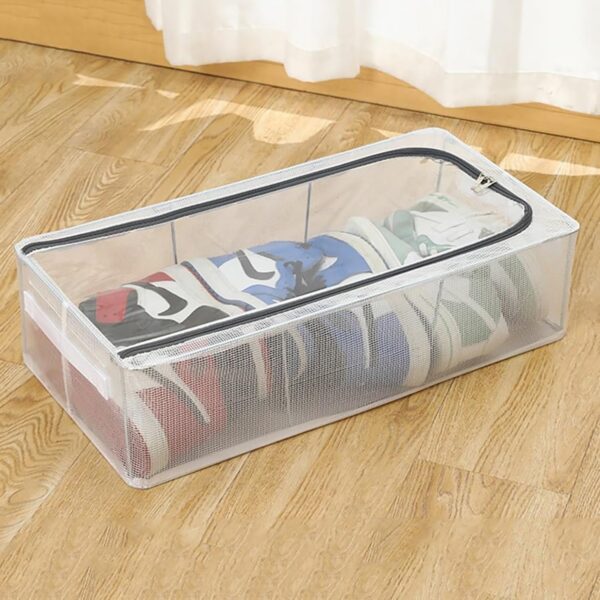 Polyvinyl Chloride Transparent Under-Bed Clothes StorageBest Amazon Deals