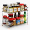 2-Tier Stainless Steel Kitchen Storage Spice Rack andBest Amazon Deals 2-Tier Stainless Steel Kitchen Storage Spice Rack andBest Amazon Deals