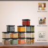 Homeor Plastic Storage Jar & Container Set Air-Tight BPABest Amazon Deals