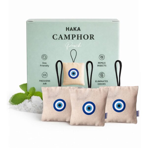 Haka Camphor Pouch Pack of 3 | 100% Pure, Natural,Best Amazon Deals Haka Camphor Pouch Pack of 3 | 100% Pure, Natural,Best Amazon Deals