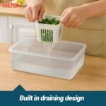 MILTON 6-in-1 Grid Fridge Storage Containers FridgeBest Amazon Deals