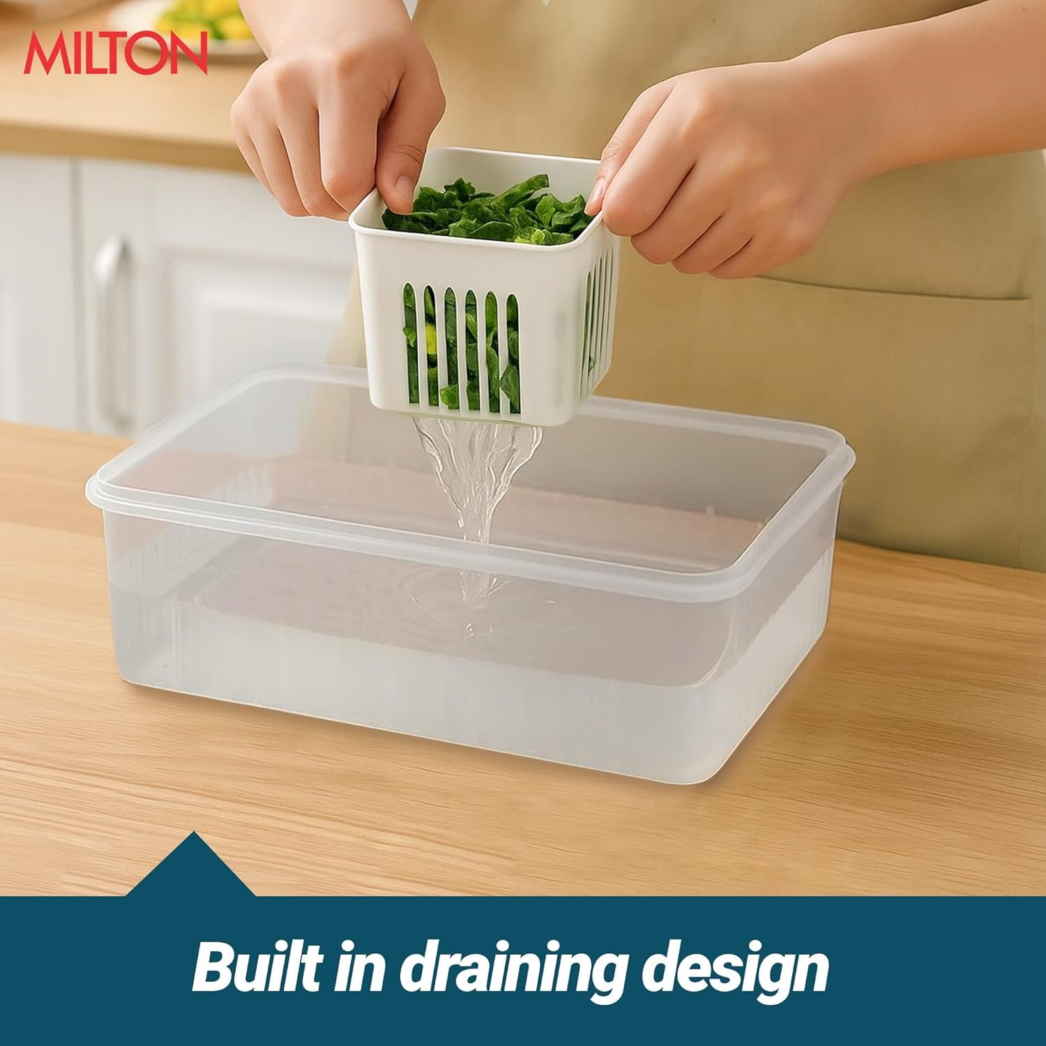 MILTON 6-in-1 Grid Fridge Storage Containers FridgeBest Amazon Deals