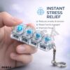 PANCA Transparent Mechanical Switch Fidget Keychain forBest Amazon Deals