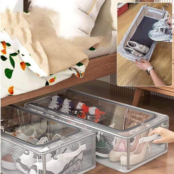 Polypropylene Under Bed Storage Box Foldable Storage BagBest Amazon Deals