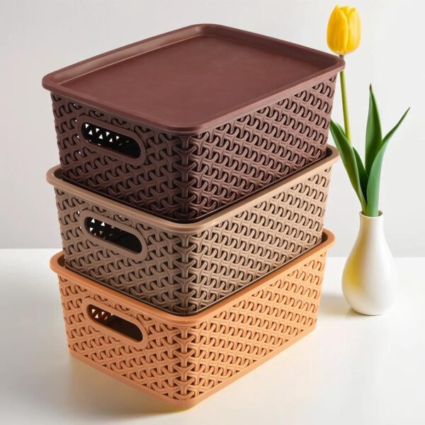 Kuber Industries Multipurpose Solitaire Storage BasketBest Amazon Deals