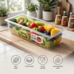 MILTON Cryo Fridge Storage Boxes Set of 6 FridgeBest Amazon Deals