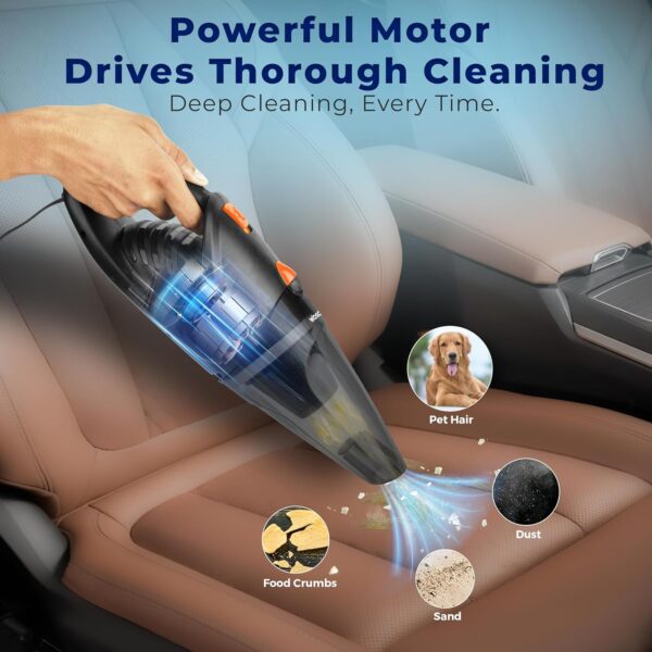 WOSCHER AutoVac Pro High Power Auto Car Vacuum CleanerBest Amazon Deals