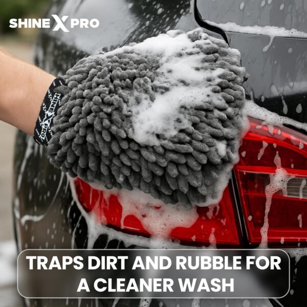 ShineXPro Chenille Microfiber Wash Mitt – Ultra Soft,Best Amazon Deals