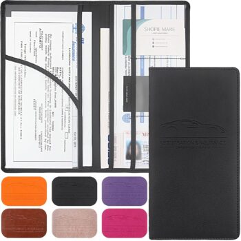 Car Registration and Insurance Holder, Premium LeatherBest Amazon Deals Car Registration and Insurance Holder, Premium LeatherBest Amazon Deals