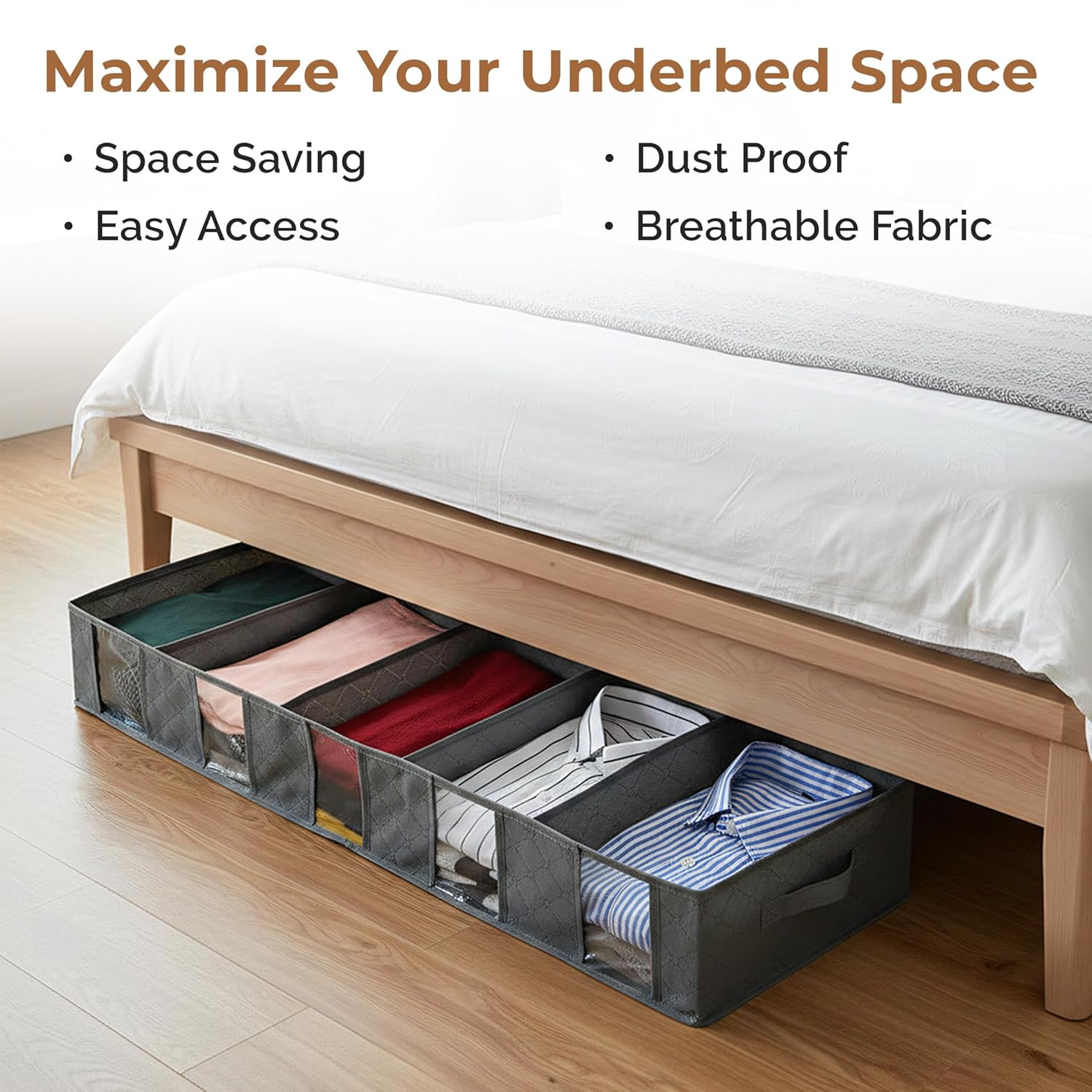 HomeEssentials Underbed Storage Containers withBest Amazon Deals
