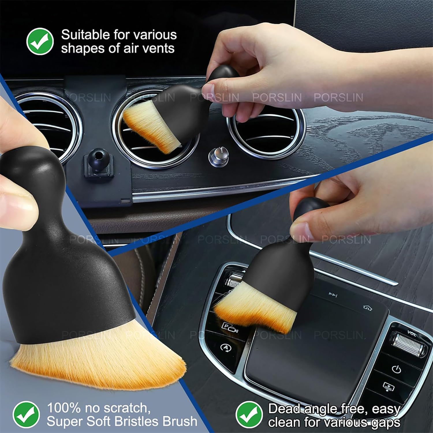 Porslin 5 Pcs Microfiber Car Duster Kit – Extendable LongBest Amazon Deals