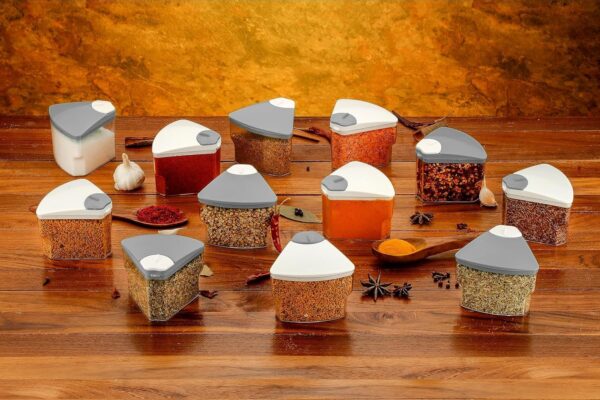 Darkpyro 360 Spice Rack Set of 18 Pieces 3 Layer SpiceBest Amazon Deals