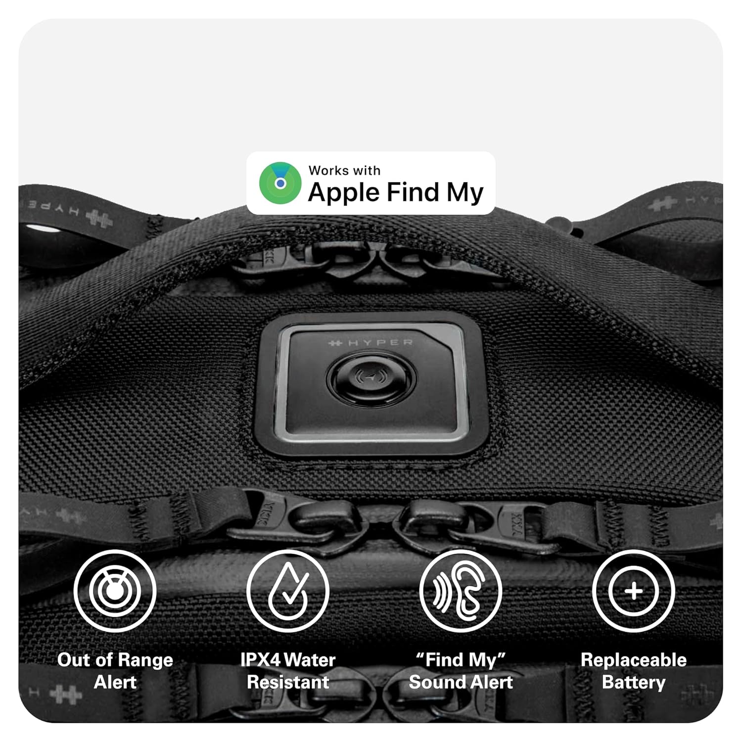 HyperPack Pro Tech Backpack with Find My Compatibility,Best Amazon Deals
