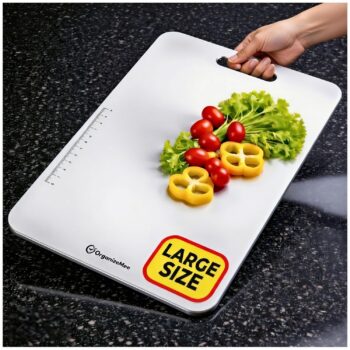 OrganizeMee Stainless Steel Chopping Board Large forBest Amazon Deals