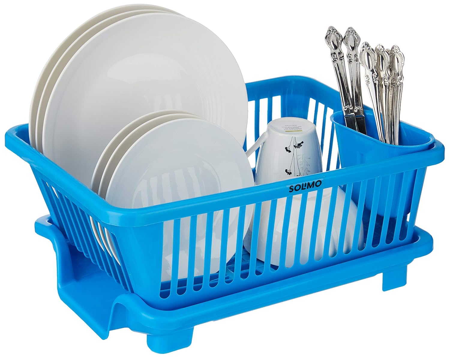 Amazon Brand – Solimo Plastic Dish Drainer withBest Amazon Deals