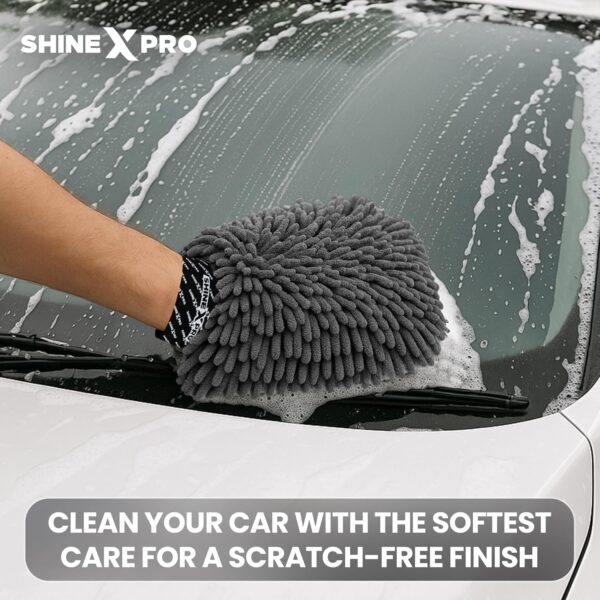 ShineXPro Chenille Microfiber Wash Mitt – Ultra Soft,Best Amazon Deals