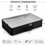 Storite Foldable Underbed Storage Bag for Clothes,Best Amazon Deals
