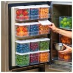 Eightiz Fridge Storage Boxes (Pack of 6) Freezer &Best Amazon Deals