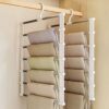 Xmart India 5 Layer Folding Pants Hangers - StainlessBest Amazon Deals Xmart India 5 Layer Folding Pants Hangers - StainlessBest Amazon Deals