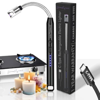 Rechargeable Electric Gas Lighter for Kitchen, LighterBest Amazon Deals