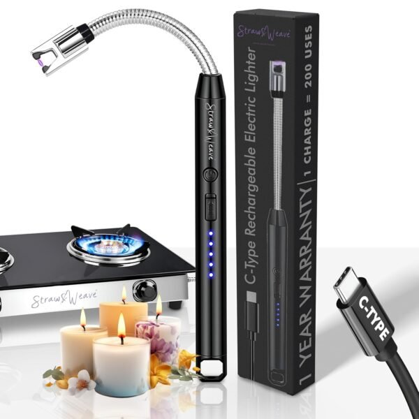 Rechargeable Electric Gas Lighter for Kitchen, LighterBest Amazon Deals Rechargeable Electric Gas Lighter for Kitchen, LighterBest Amazon Deals