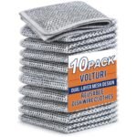 VOLTURI Non Scratch Wire Dish Cloth (Pack of 10), SteelBest Amazon Deals