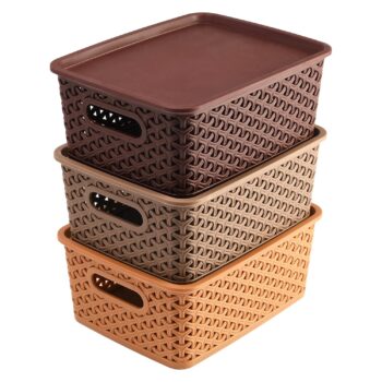 Kuber Industries Multipurpose Solitaire Storage BasketBest Amazon Deals