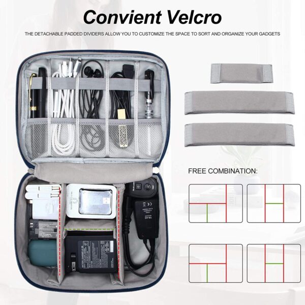 Careflection Electronics Accessories Organizer Bag,Best Amazon Deals