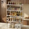 Satpurush 4-Tier Kitchen Organizer Rack  Space-SavingBest Amazon Deals