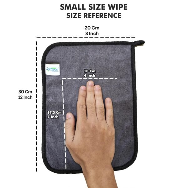 SOFTSPUN Microfiber Super Absorbent Small Wipes, 500 GSMBest Amazon Deals
