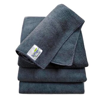 SOFTSPUN Microfiber Cloth - 4 pcs - 40x40 cms - 340 GSMBest Amazon Deals SOFTSPUN Microfiber Cloth - 4 pcs - 40x40 cms - 340 GSMBest Amazon Deals