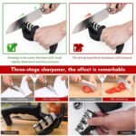 Big Buzz Knife Sharpener Manual 3 Stage Knives SharpnerBest Amazon Deals