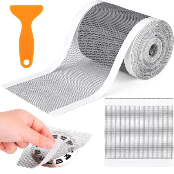 Rushwak Self Adhesive Mesh Roll for Bathroom DrainBest Amazon Deals