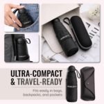 Robustt Capsule Mini Foldable Travel Umbrella | UPF 50+Best Amazon Deals