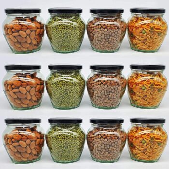 SITOVI Transparent Glass Jar and Container Air TightBest Amazon Deals