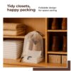 Lifelong Shoe Bags for Travel, Drawstring Travel ShoeBest Amazon Deals