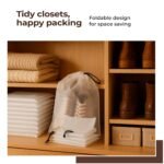 Lifelong Shoe Bags for Travel, Drawstring Travel ShoeBest Amazon Deals