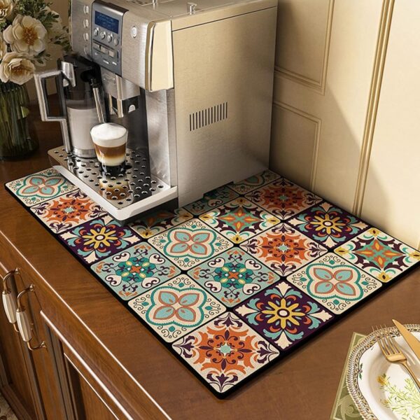 HomeCloud Dish Drying Mat for Kitchen Counter Hide StainBest Amazon Deals